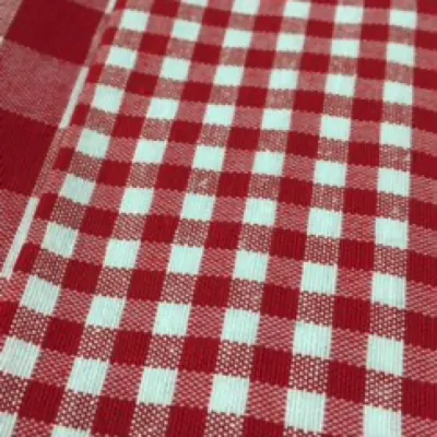 WOVEN VICHY COATED