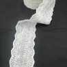 WHITE LACE 100% COTTON, SOLD BY THE METRES