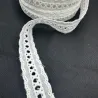 PUNTILLA BLANCA 100% ALGODÓN, VENTA POR METROS