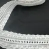 PUNTILLA BLANCA 100% ALGODÓN, VENTA POR METROS