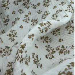 Muselina Estampada de Algodón 100 % por Metros