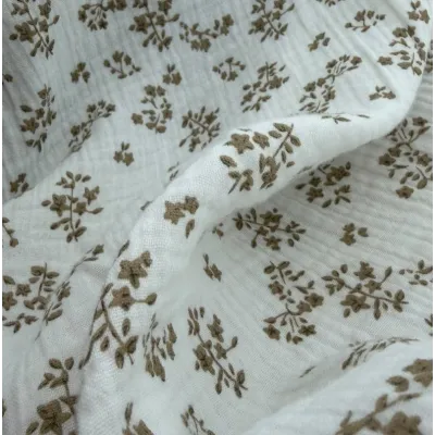 MUSELINA FLORECITAS F.BLANCO
