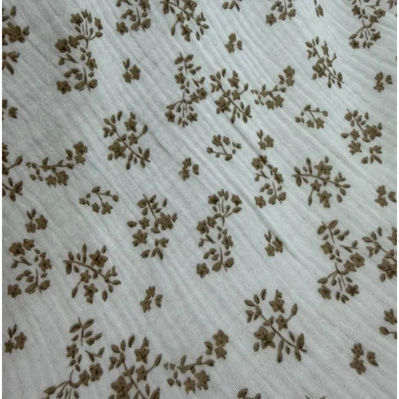 Muselina Estampada de Algodón 100 % por Metros