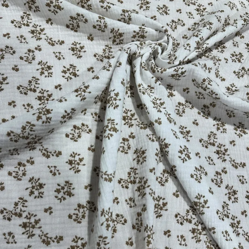 Muselina Estampada de Algodón 100 % por Metros