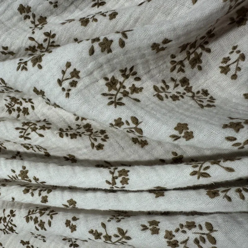 Muselina Estampada de Algodón 100 % por Metros