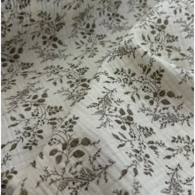 Muselina Estampada de Algodón 100 % por Metros