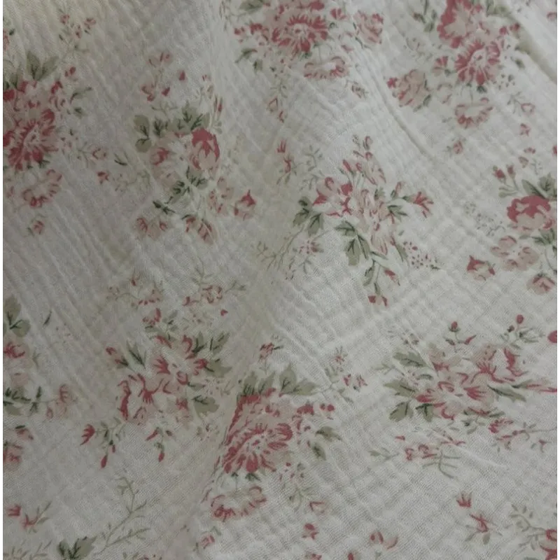 Muselina Estampada de Algodón 100 % por Metros