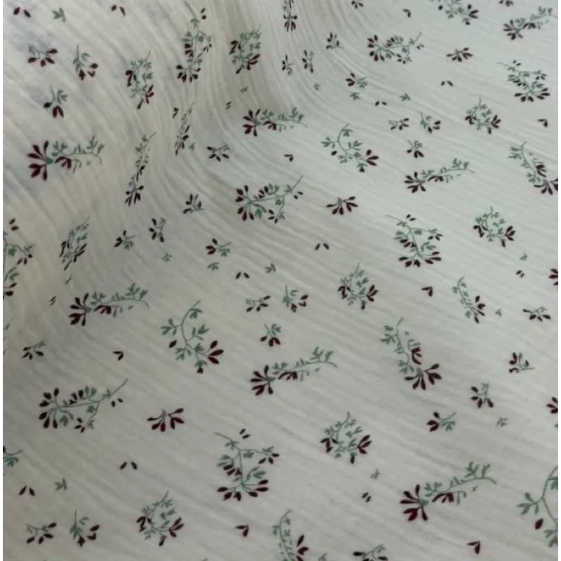 Muselina Estampada de Algodón 100 % por Metros