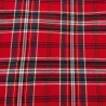 FRANKLIN RED LUREX WOVEN TARTAN