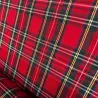 TARTAN CHRISTMAS RED 140 CM WIDTH
