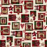 Loneta de Navidad Estampada 280 cm | Venta por Metros