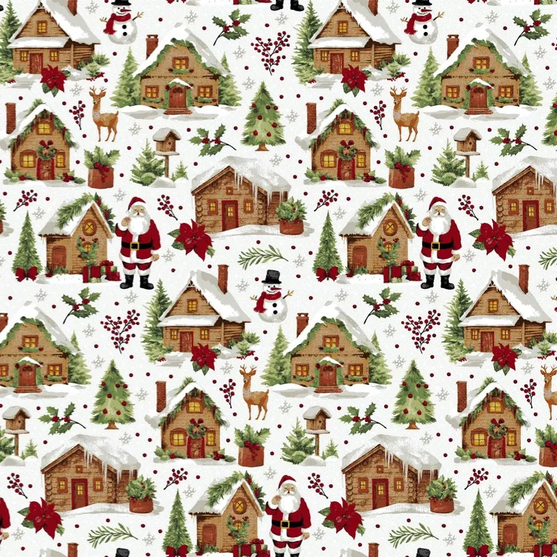 Loneta de Navidad Estampada 280 cm | Venta por Metros