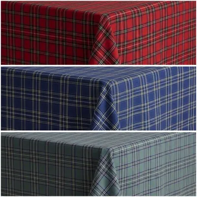 Tejido de Cuadros Escoceses Antimanchas 140 cm