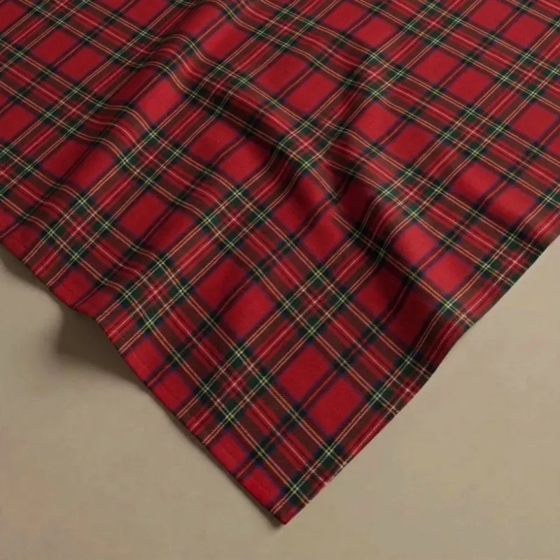 Tejido de Cuadros Escoceses Antimanchas 140 cm
