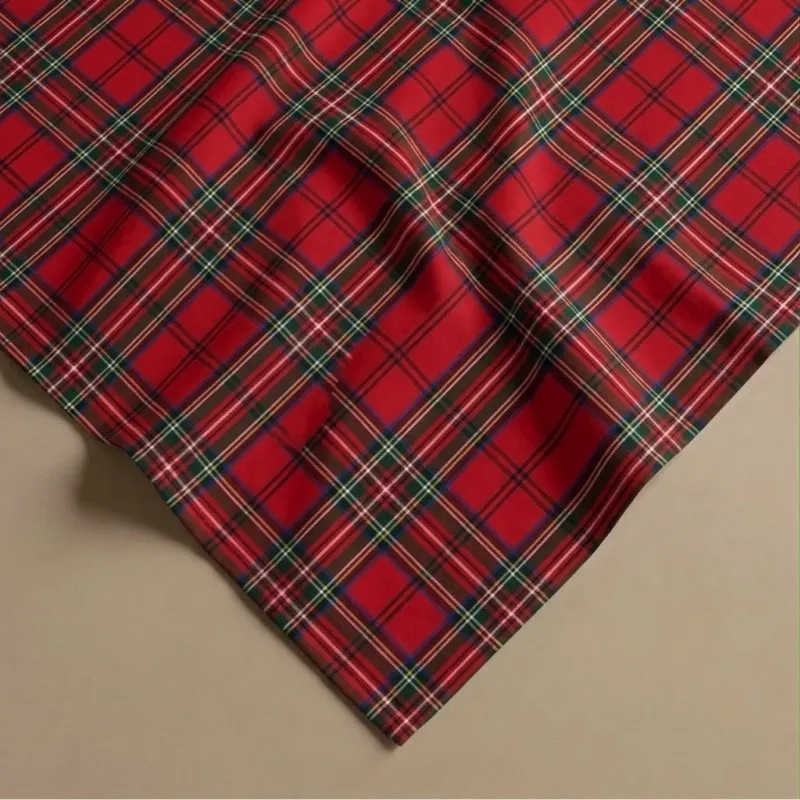 Tejido de Cuadros Escoceses Antimanchas 140 cm